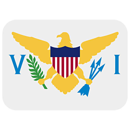 Émoji 🇻🇮 Drapeau : Îles Vierges Des États-Unis sur Twitter Twemoji 15.0.
