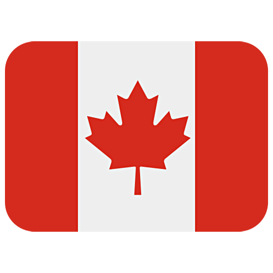 🇨🇦 Emoji Bandera: Canadá en Twitter Twemoji 15.0.