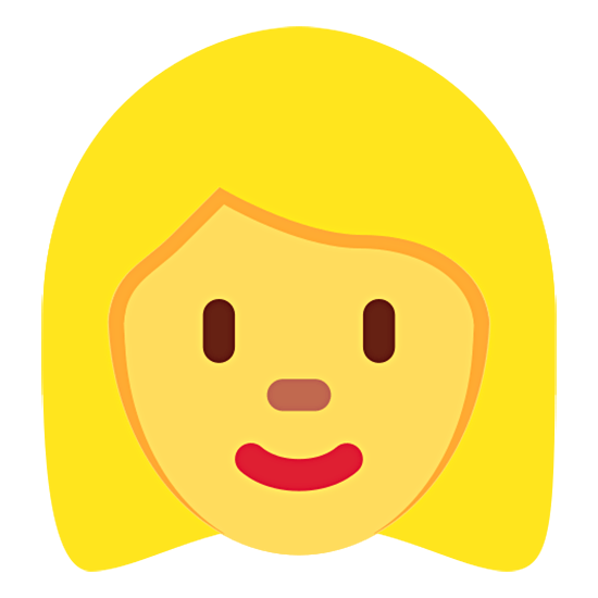 👱‍♀️ Emoji Mujer Rubia en Twitter Twemoji 15.0.