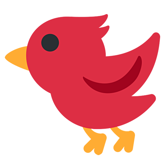 🐦 Emoji Pássaro na Twitter Twemoji 15.0.