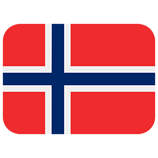 🇳🇴 Emoji Bandeira: Noruega na Twitter Twemoji 15.0.