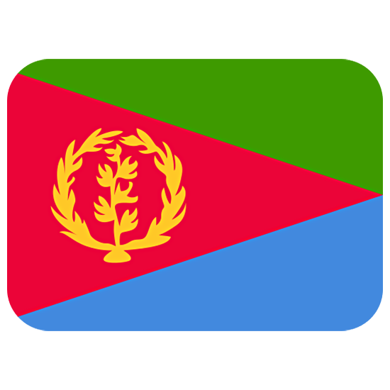🇪🇷 Emoji Bandeira: Eritreia na Twitter Twemoji 15.0.