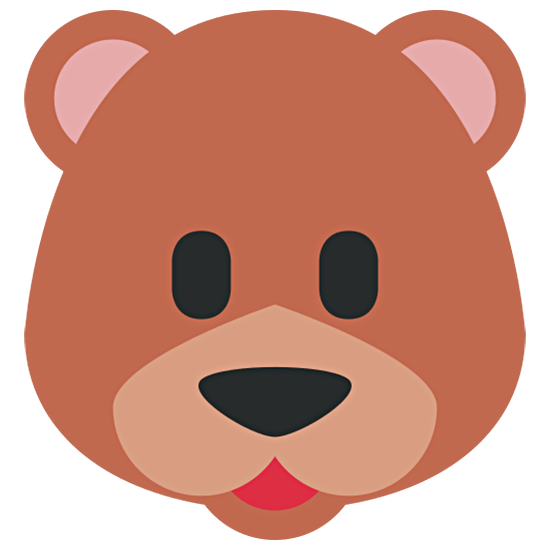 Emoji 🐻 Orso su Twitter Twemoji 15.0.