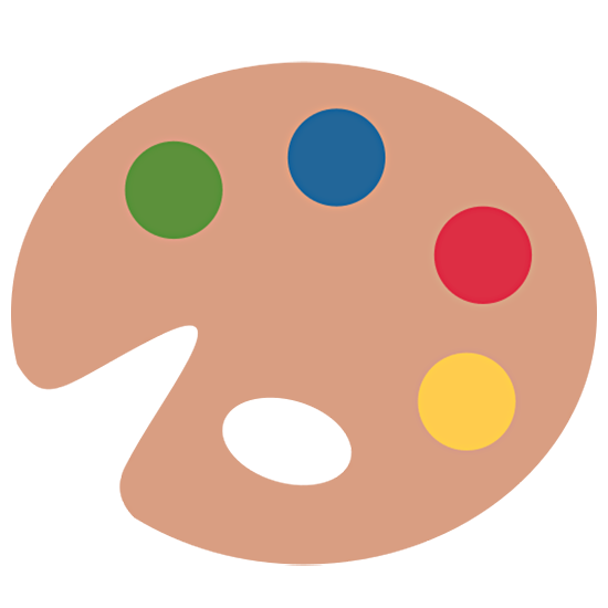 🎨 Emoji Paleta De Pintor en Twitter Twemoji 15.0.