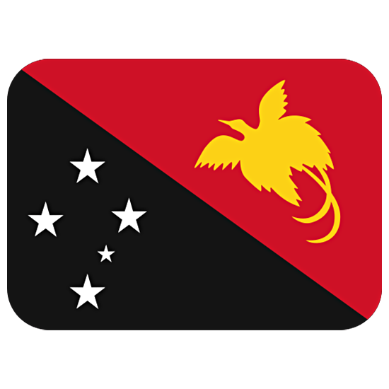 🇵🇬 Emoji Flagge: Papua-Neuguinea Twitter Twemoji 15.0.