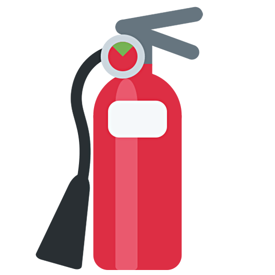 🧯 Emoji Extintor De Incêndio na Twitter Twemoji 15.0.