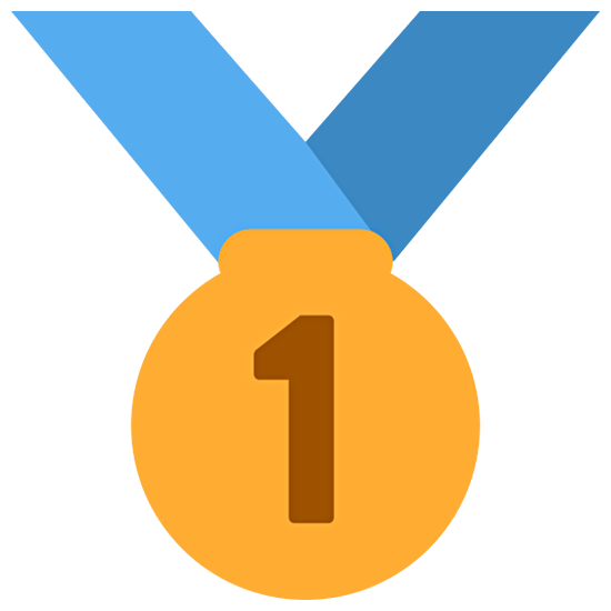 Émoji 🥇 Médaille D’or sur Twitter Twemoji 15.0.