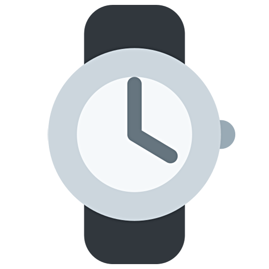 ⌚ Emoji Reloj en Twitter Twemoji 15.0.