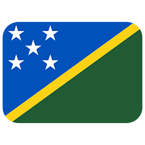🇸🇧 Emoji Bandera: Islas Salomón en Twitter Twemoji 15.0.