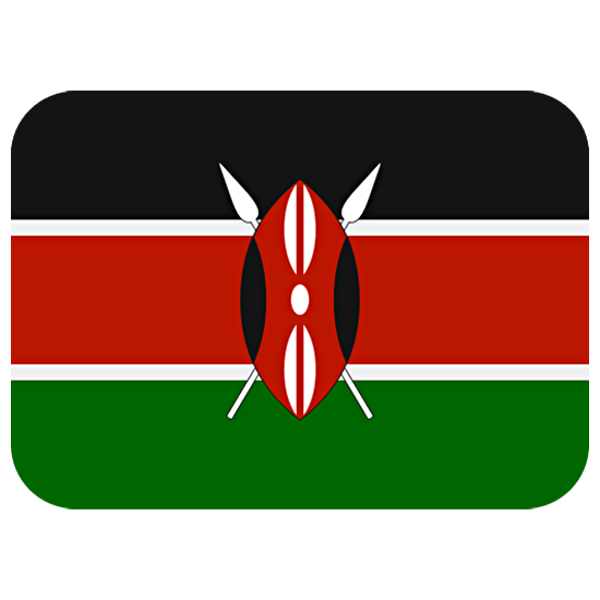 Emoji 🇰🇪 Bandiera: Kenya su Twitter Twemoji 15.0.