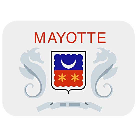 🇾🇹 Emoji Bandeira: Mayotte na Twitter Twemoji 15.0.