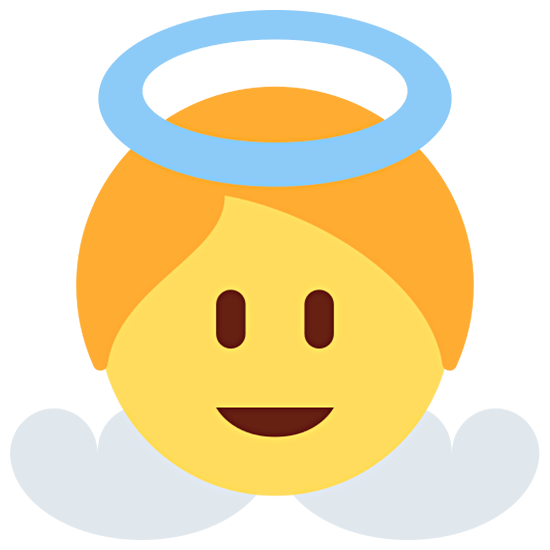 👼 Emoji Bebé ángel en Twitter Twemoji 15.0.