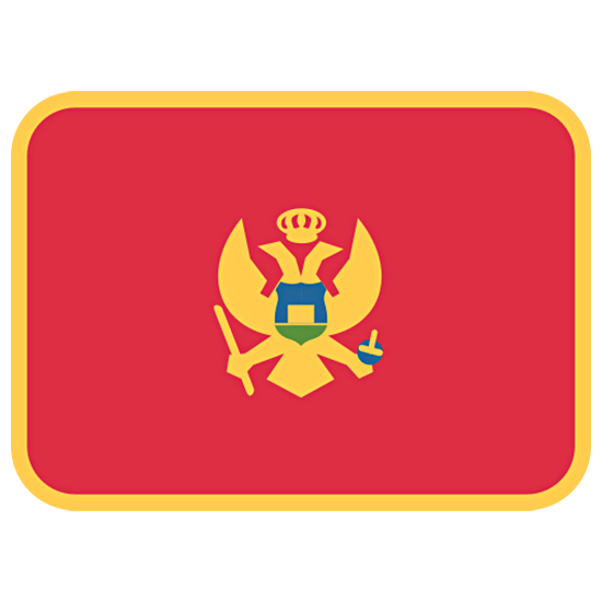 🇲🇪 Emoji Bandera: Montenegro en Twitter Twemoji 15.0.