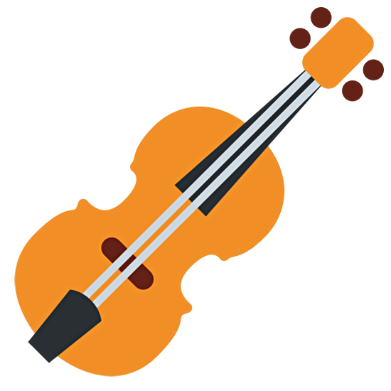 🎻 Emoji Violino na Twitter Twemoji 15.0.