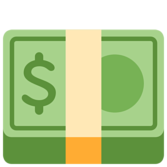 Emoji 💵 Banconota Dollaro su Twitter Twemoji 15.0.