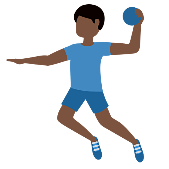 🤾🏿‍♂️ Emoji Handballspieler: dunkle Hautfarbe Twitter Twemoji 15.0.