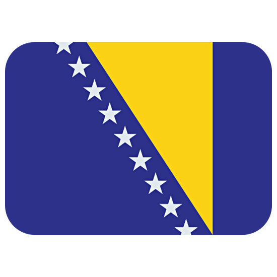 Émoji 🇧🇦 Drapeau : Bosnie-Herzégovine sur Twitter Twemoji 15.0.