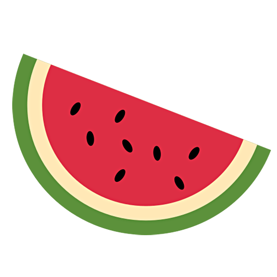 🍉 Emoji Wassermelone Twitter Twemoji 15.0.