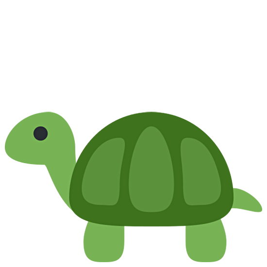 🐢 Emoji Schildkröte Twitter Twemoji 15.0.