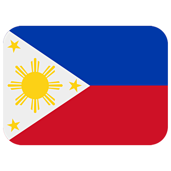 🇵🇭 Emoji Bandera: Filipinas en Twitter Twemoji 15.0.