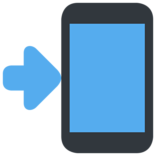 Emoji 📲 Telefono Cellulare Con Freccia su Twitter Twemoji 15.0.