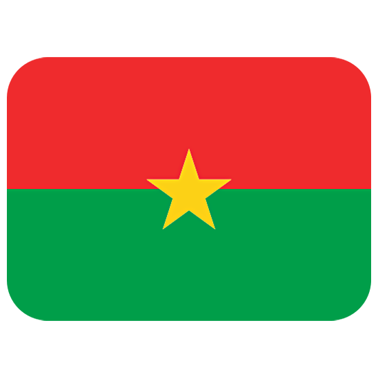 🇧🇫 Emoji Flagge: Burkina Faso Twitter Twemoji 15.0.