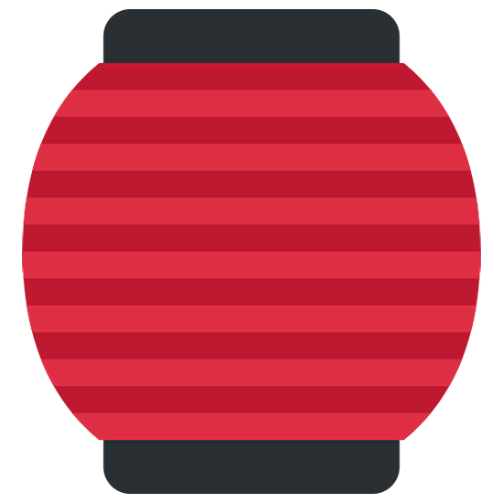 🏮 Emoji Lanterna Vermelha De Papel na Twitter Twemoji 15.0.