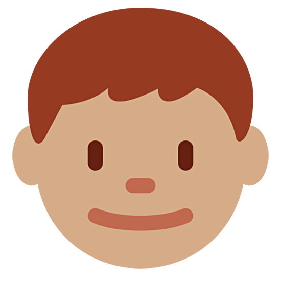 👦🏽 Emoji Niño: Tono De Piel Medio en Twitter Twemoji 15.0.