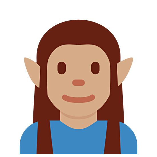 🧝🏽‍♂️ Emoji Elf: mittlere Hautfarbe Twitter Twemoji 15.0.