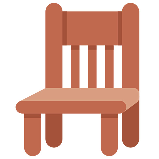 🪑 Emoji Cadeira na Twitter Twemoji 15.0.