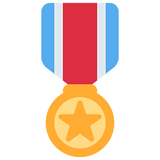 🎖️ Emoji Medalha Militar na Twitter Twemoji 15.0.