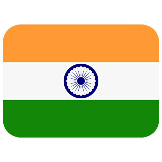🇮🇳 Emoji Flagge: Indien Twitter Twemoji 15.0.