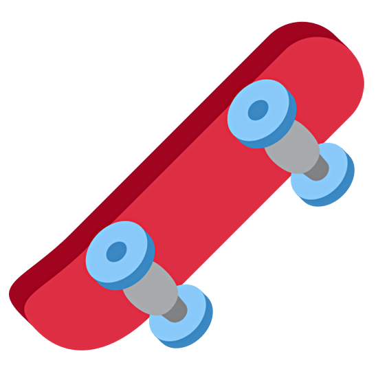 🛹 Emoji Skateboard Twitter Twemoji 15.0.