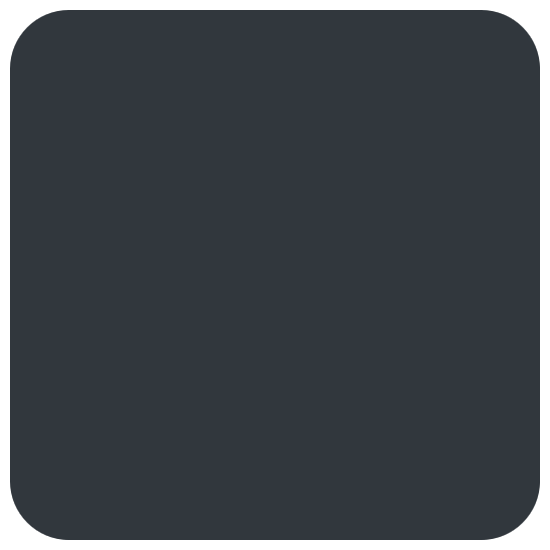 Emoji ⬛ Quadrato Nero Grande su Twitter Twemoji 15.0.