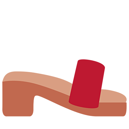 Emoji 👡 Sandalo Da Donna su Twitter Twemoji 15.0.
