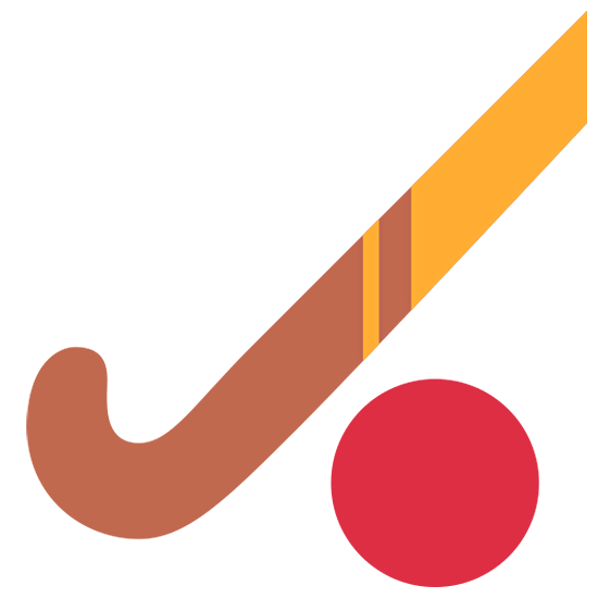 Émoji 🏑 Hockey Sur Gazon sur Twitter Twemoji 15.0.