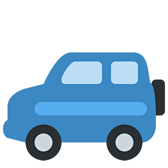 Emoji 🚙 SUV su Twitter Twemoji 15.0.