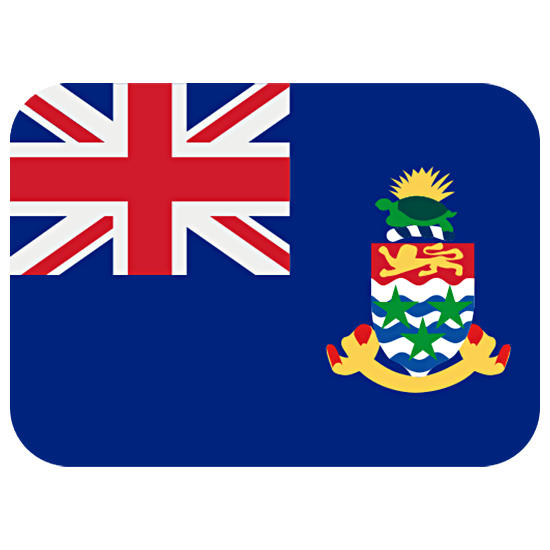 🇰🇾 Emoji Bandeira: Ilhas Cayman na Twitter Twemoji 15.0.