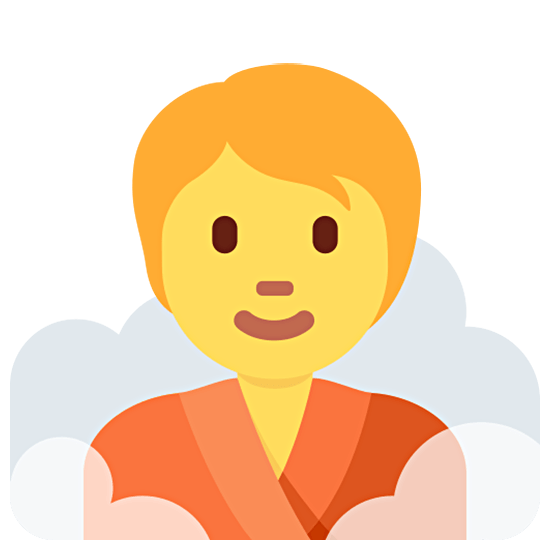 🧖 Emoji Persona En Una Sauna en Twitter Twemoji 15.0.