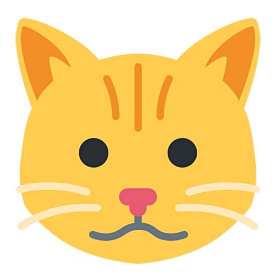 🐱 Emoji Cara De Gato en Twitter Twemoji 15.0.