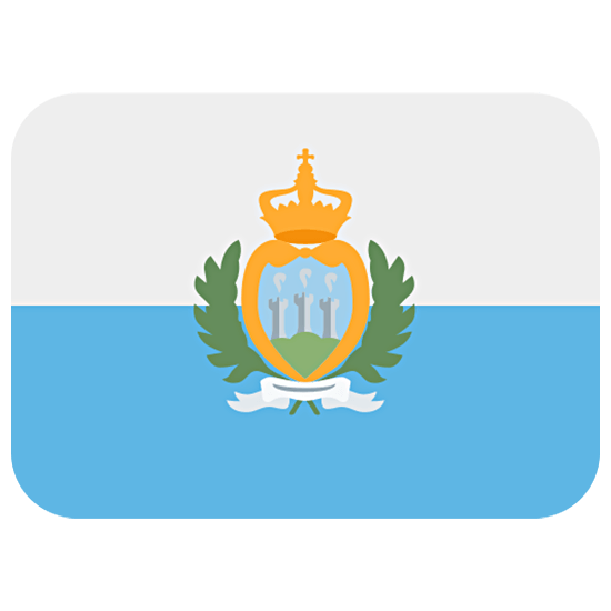 🇸🇲 Emoji Flagge: San Marino Twitter Twemoji 15.0.