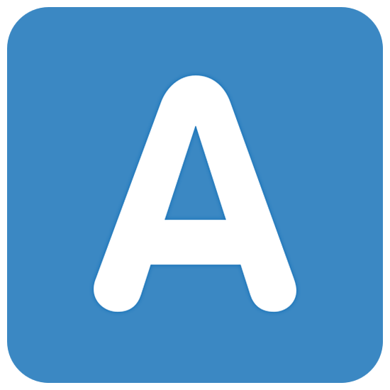 Émoji 🇦 Symbole indicateur régional lettre A sur Twitter Twemoji 15.0.