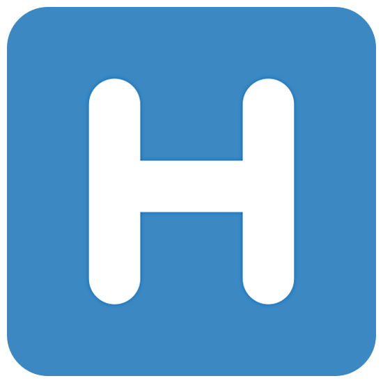🇭 Emoji Letra do símbolo indicador regional H na Twitter Twemoji 15.0.