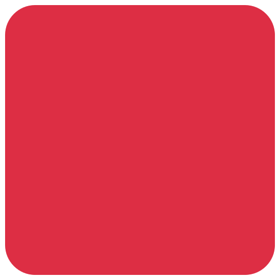 Emoji 🟥 Quadrato Rosso su Twitter Twemoji 15.0.