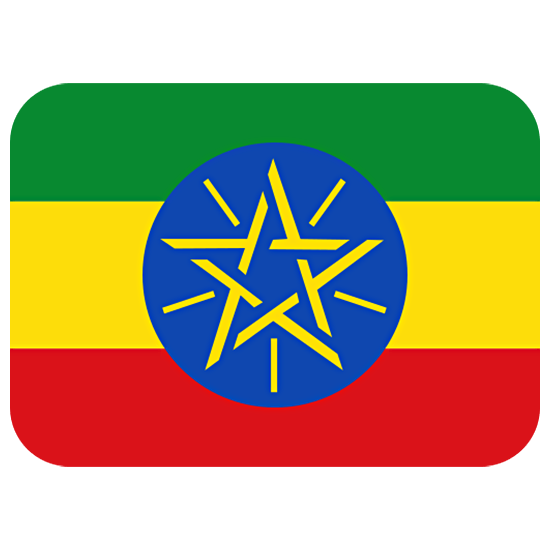 🇪🇹 Emoji Flagge: Äthiopien Twitter Twemoji 15.0.