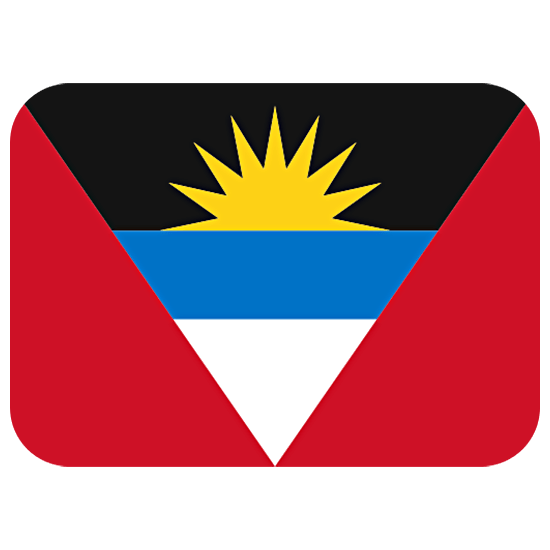 Émoji 🇦🇬 Drapeau : Antigua-et-Barbuda sur Twitter Twemoji 15.0.