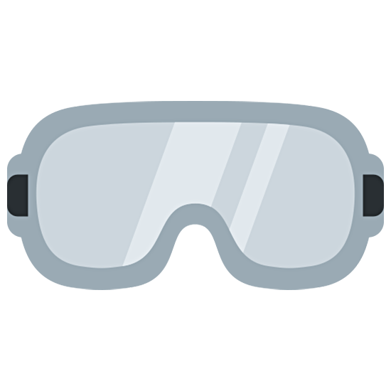 🥽 Emoji óculos De Proteção na Twitter Twemoji 15.0.