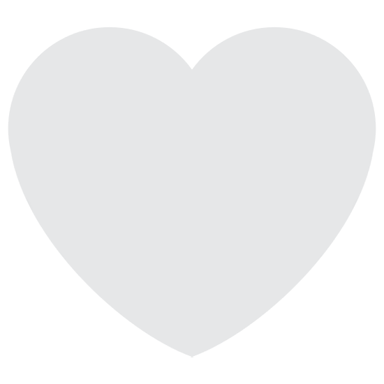 🤍 Emoji weißes Herz Twitter Twemoji 15.0.