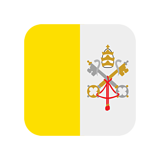 🇻🇦 Emoji Bandera: Ciudad Del Vaticano en Twitter Twemoji 15.0.