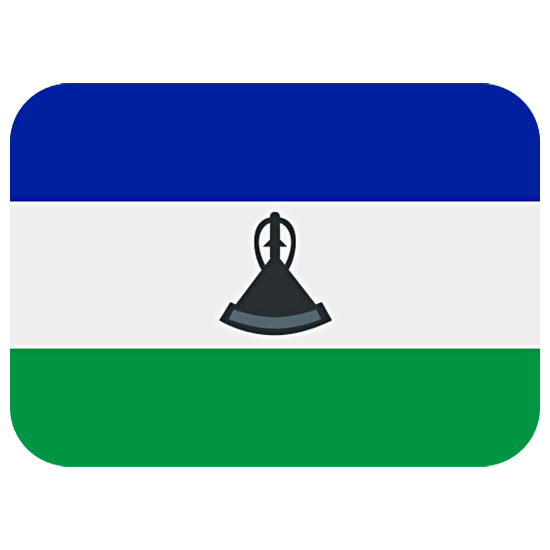 🇱🇸 Emoji Bandeira: Lesoto na Twitter Twemoji 15.0.